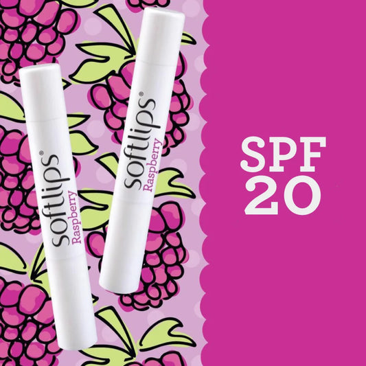 Softlips Raspberry SPF20 Twinpack