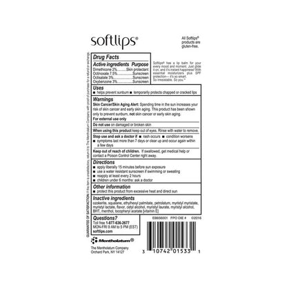 Softlips Watermelon SPF20 Twinpack