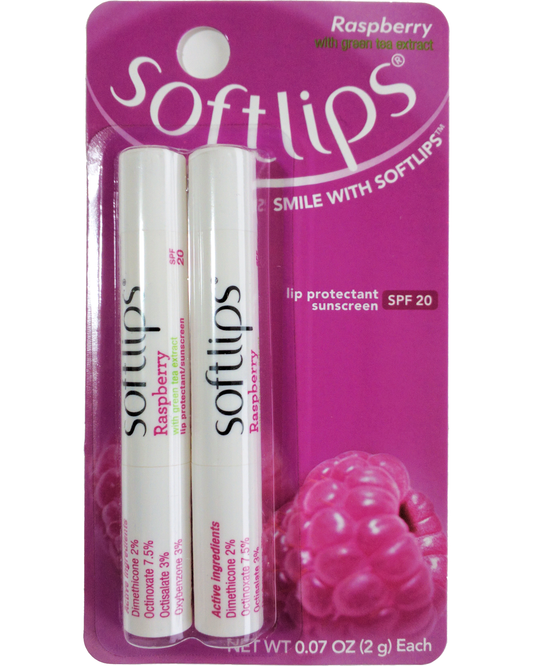Softlips Raspberry SPF20 Twinpack